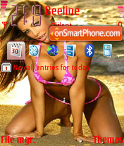 Gerl at Beach